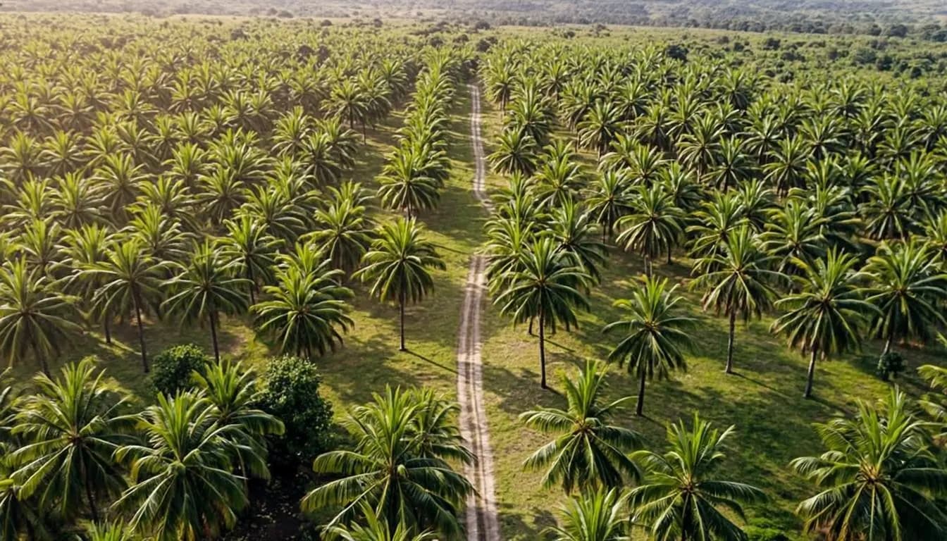 নোয়াখালীর আমাদের নারকেল বাগান